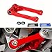 3D CNC Rear Suspension Lowering Link Accessories Compatible with XL750 TRANSALP 2023 2024 CRF1000L/1000LD CRF1100 Dirt Bike Suspensions Linkage Lowerings Motorcycle Drop Links(Red)