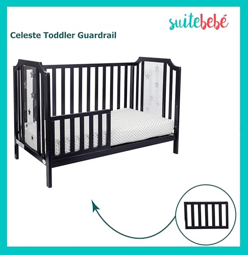 Image of Suite Bebe - Celeste Toddler Guard Rail - Black