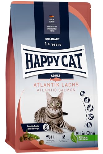Produktbild von Happy Cat Culinary Adult Atlantik Lachs Katzen-Trockenfutter - 4 kg