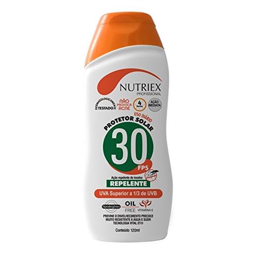 Protetor Solar Profissional com Repelente FPS 30 1/3 UVA 120 ml-NUTRIEX-60988