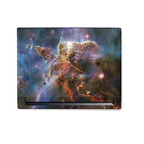 Image of MightySkins Skin Compatible with Alienware M18 R1 (2023) Full Wrap Kit - Golden Nebula | Protective, Durable, and Unique Vinyl Decal wrap Cover | Easy to Apply & Change Styles | Made in The USA