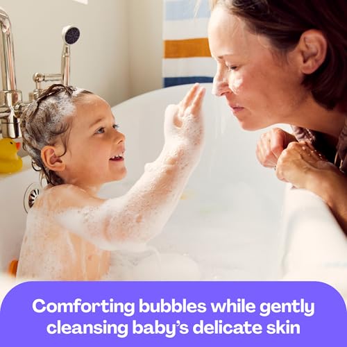 Image of Hello Bello Baby Premium Bubble Bath, Gentle Soft Lavender Scent, for Babies and Kids, 10oz Bottle (Pack of 2)
