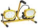 Lumapro 32W LED Temporary Job Site Light, Yellow, 120VAC - 24K352