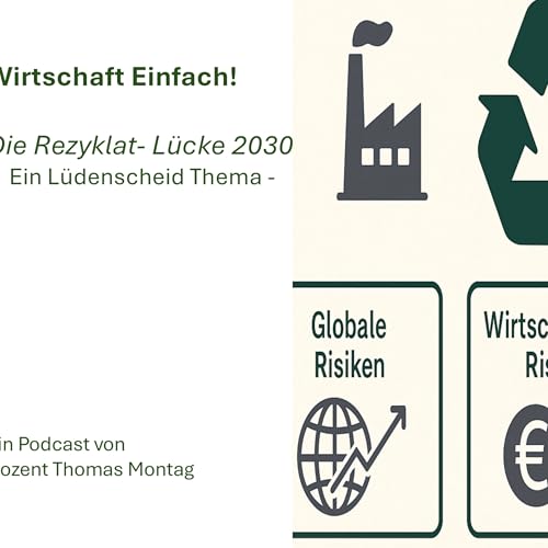『Wirtschaft Einfach! Die Rezyklat-Lücke 2030 - Ein Lüdenscheid Thema』のカバーアート