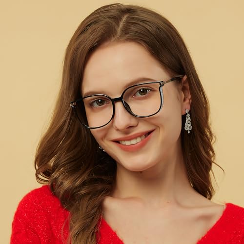 Image of GUDVUE Blue Light Glasses For Woman, Computer Reading /Gaming /Phones Glasses, Anti Glare /UV400 /Eye Strain