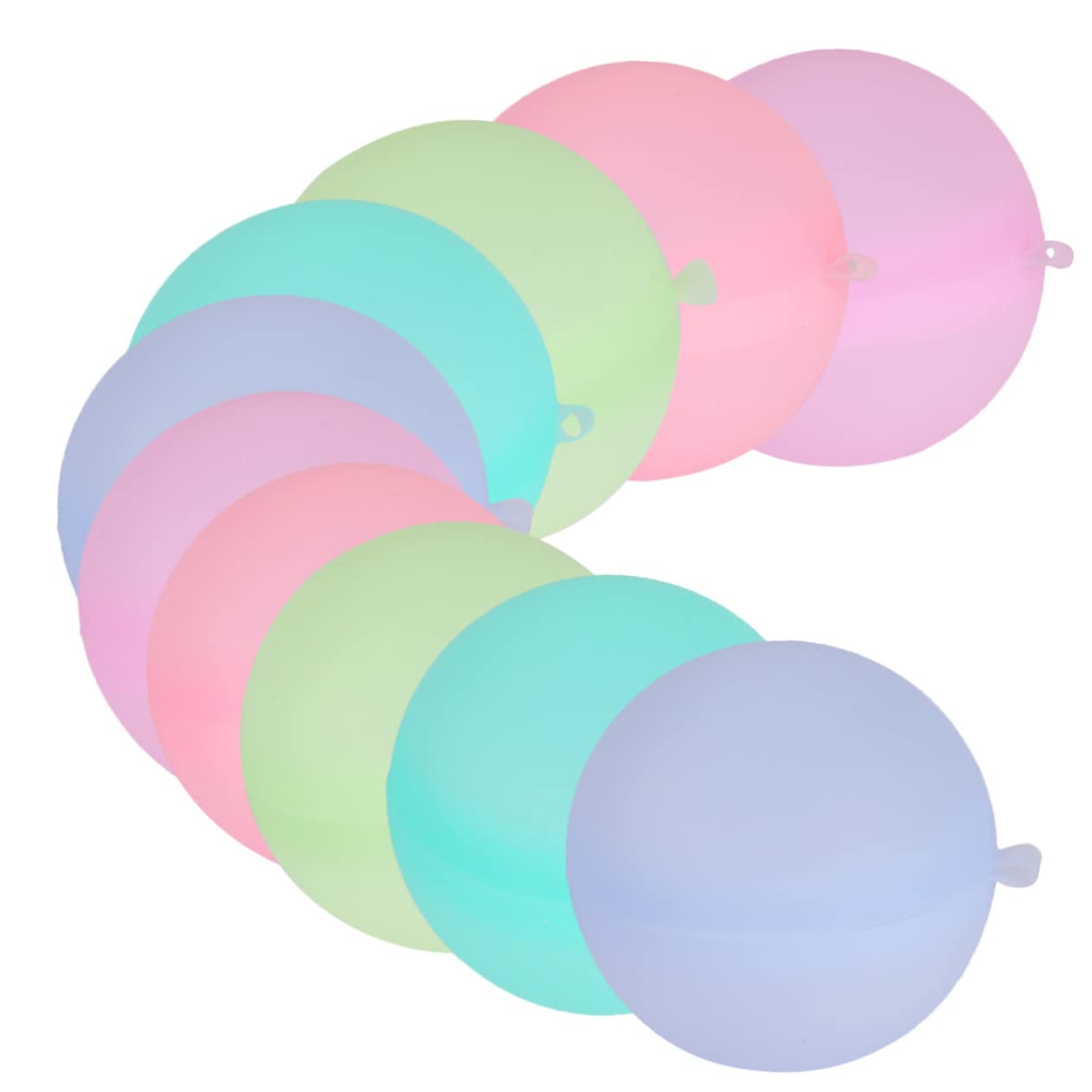Toddmomy 10pcs Summer Pool Outdoor for Bath Swimming Pool Silicone Balloon Fighting Fight Silica