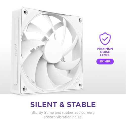 Image of F120Q - 120mm Quiet Airflow Fans - Single - White