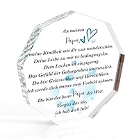 Papa Geschenk Geburtstag Weihnachtsgeschenke Für Papa Geburtstagsgeschenk Vater Adventskalender Füllung Geschenke Für Papa Zum Geburtstag Vatertag Briefbeschwerer Geschenk Von Kindern Für Papa