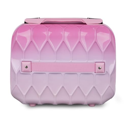Image of SHAMAX Makeup Organizer Box for Women | Bridal Makeup Case Lockable Vanity Case for Cosmetics, Jewellery & Beauty Storage Organizer, Gift for Women (751 /Pink)