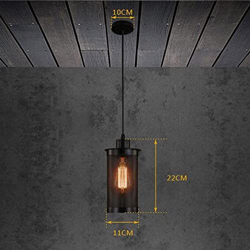 Lámpara de pasillo de estilo industrial americano E27 para techo decorativa 8