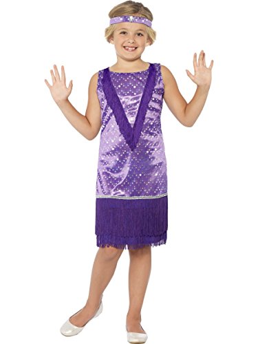 Purple Toddler Girls Flapper Costume