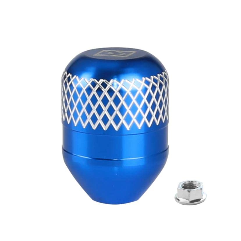Image of AUTO MT JDM CAR ACCESSORIES Gear Shift Knob Gear Shift KNOB Lever Car Gear Shifter with 4 Adapters (BLUE GEAR KNOB ONLY)
