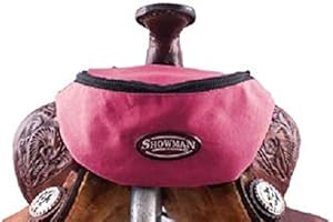 Showman Pink Insulated Nylon Saddle Sack