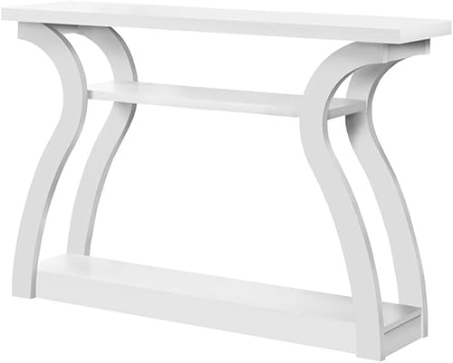 Miniatura 6 de Monarch Specialties MESA CONSOLA I, NEGRO Negro -,Blanco,https://www.amazon.com/dp/undefined