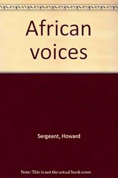 Hardcover African voices Book