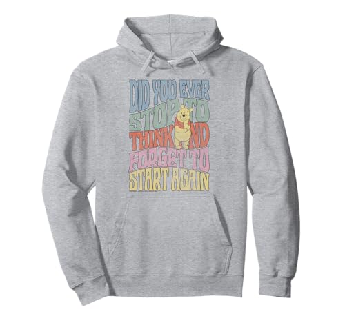 Pull Disney Winnie The Pooh sweat à capuche imprimé sweat-shirt vintage pour adulte