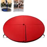 Tapis de pole dance pliable, tapis de pole dance épais, tapis de sécurité portable, coussi...