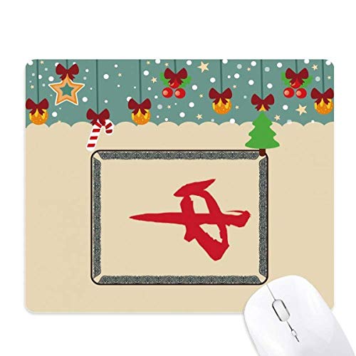 Tapis de souris Mahjong rouge idée cadeau pour joueur