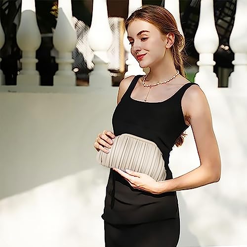 GLITZALL Clutch Purse and Dumpling Bag for Women,Designer Cloud Handbag and Ruched Bag with Detachable Shoulder Strap3