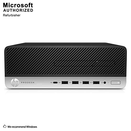 Hp Business Desktop Prodesk 600 G3 Sff Computer - Intel Core I5-6500 3.2Ghz / 16Gb Ram / 512Gb Ssd/Windows 10 Professional (Renewed) #TOP1