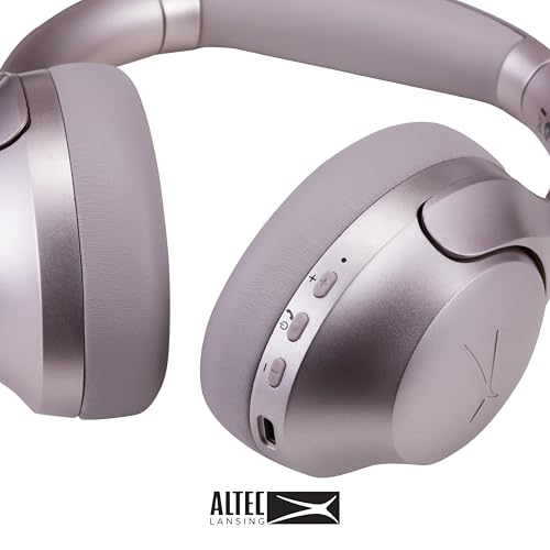 Image of Altec Lansing ComfortQ 2.0 Over Ear Bluetooth Headphones, Wireless Noise Cancelling Headphones with 50-Hour Battery, Foldable Design, Voice Assistant, Quick Charge, Bluetooth 5.3