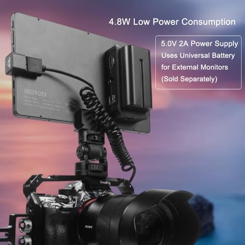 Moniteur de champ robuste 7" HD IPS 1920x1080 pour production vidéo