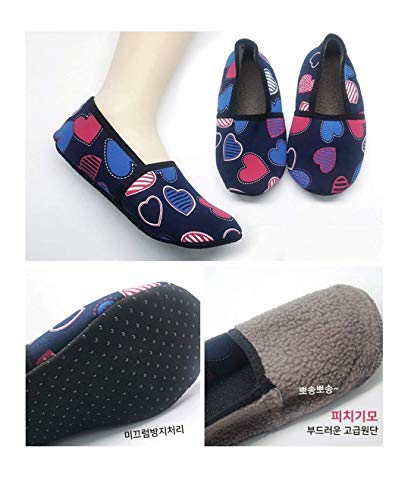 Winter Socks Korean Traditional Style Heart Design Cute Warm and Comfortable Perfect Winter Socks2