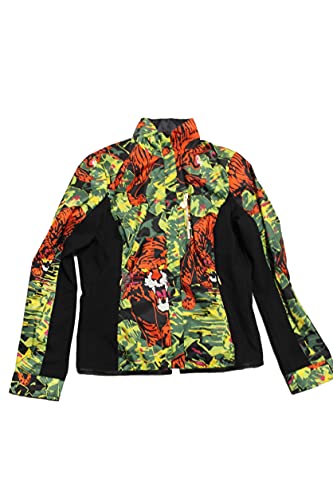 Sportalm Kitzbühel Damen Sport Jacke Sweater Albatro Grün Schwarz