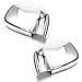 erushautoparts Ultra Chrome Door mirror cover For 2002-2008 Dodge Ram all cab model
