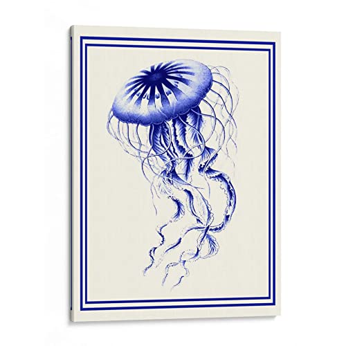 Canvas Lab | Mixed Nautical Blue on Cream c by