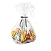 50 Pcs 18x30 Clear flat Cello/Cellophane Treat Bags for Gift Wrapping, Bakery, Cookie, Candies, Dessert, Gift Baskets, Presents, Weddings, Party Favors Packaging.