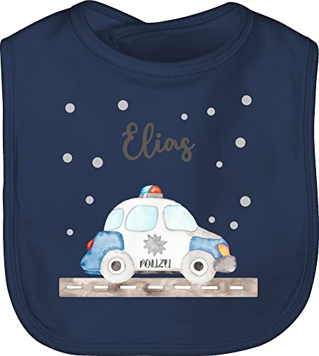 Baby Lätzchen - Polizei Blaulicht Bundespolizei Polizeiauto Polizist -...