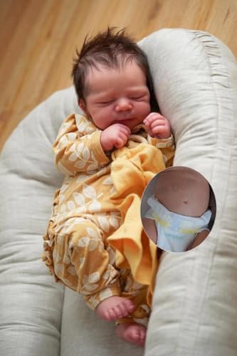 Zero pam Full Silicone Reborn Baby Dolls Girl-48CM Reborn Dolls Silicone Full Body, Realistic Baby Doll, Anatomically Correct Newborn Babies, Lifelike Babys Doll For Girls