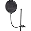 K&M 23956 Popschutz Popkiller + K&M 23230 Table Tripod + Keepdrum Microphone Cable 6 m #2