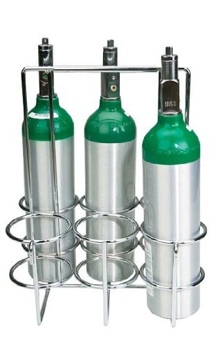 Oxygen Tank Carrier - Holds 6 M6 Cylinders