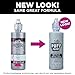 Tulip Puff Fabric Paint Metallic Finish , Permanent Craft Paint for Clothes, DIY Projects, Notoxic, 4 fl oz, Metallic Silver