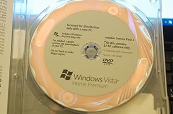 DVD-ROM Microsoft Windows Vista Home Premium 32-bit for System Builders [DVD] [Old Version] Book