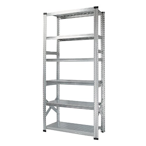 Amazon｜METALSISTEM メタルシステム6段（奥行40cm) スチールラック