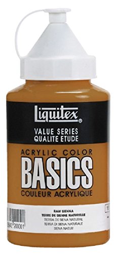 Couleur acrylique, 118 ml, Basics, de Liquitex, Résine acrylique, Siena natur, Acrylfarbe - 400ml Tube