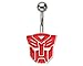 Toy Zany Transformers Red Autobots Logo 14G Edelstahl Bauchnabel-Ring