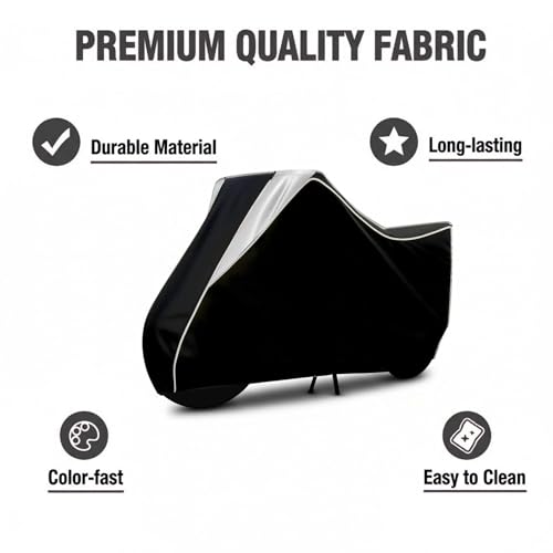 Image of Stylish Water Resistant Scooty Body Cover Compatible with Ola S1 Air & All Models | UV Protection, Dustproof, Heat Resistant, Two Wheeler | New All Weather Protection, Dust & Rain