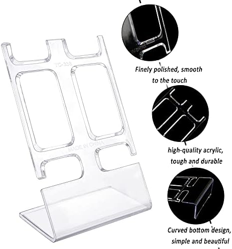 Yudu Acryl Uhrenständer Für 4 Uhren - Uhrenhalter Display 23cm Hoch