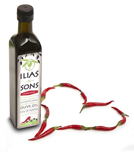 Aceite de oliva extra virgen con cayena 8 oz miniatura 2