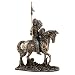 Top Collection Mandan Indian Chief Statue- Native American Sculpture in Premium Cold Cast Bronze- 7-Inch Collectible Tribe of The Great Plains Figurine