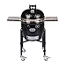 Produktbild Monolith Classic PRO Serie 2.0 Black inkl. Gestell & Seitentischen Holzkohle Grill Smoker