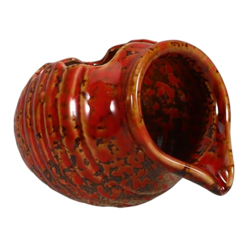 ABOOFAN Fontana D'acqua in Barattolo Di Ceramica Ornamento Per Fontana Da Tavolo Decorazione Per Interni Flusso D'acqua Per Esterni D'acqua