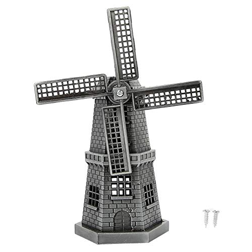 Sanpyl SANPYLHXT186E7F0 Windmill Ornaments, Mini Vintage European Holland Windmill Statue thumb #5