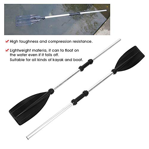 Aramox Remi per Barche, Remi a Galla Rimovibili 210 cm/82,7 Pollici, Paddle in Lega di Alluminio a Doppia estremità Portatili per Canoa per Kayak