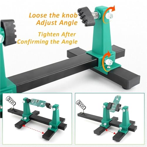 Pince à souder rotative à 360 degrés avec plaque de base stable - 5