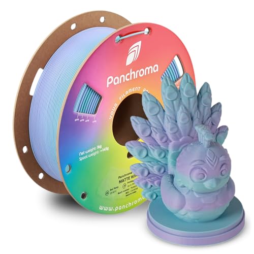 Filament Polymaker PLA Niebieski Tęczowy Matowy (BLUE RAINBOW MATTE)